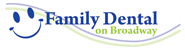 Family Dental on Broadway logo